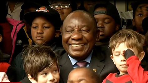 Even when the country is on fire & people dying in huge numbers this president will say yolanda van wyk 6 hours ago. Ramaphosa visits Children's Hospital on Mandela Day - SABC ...