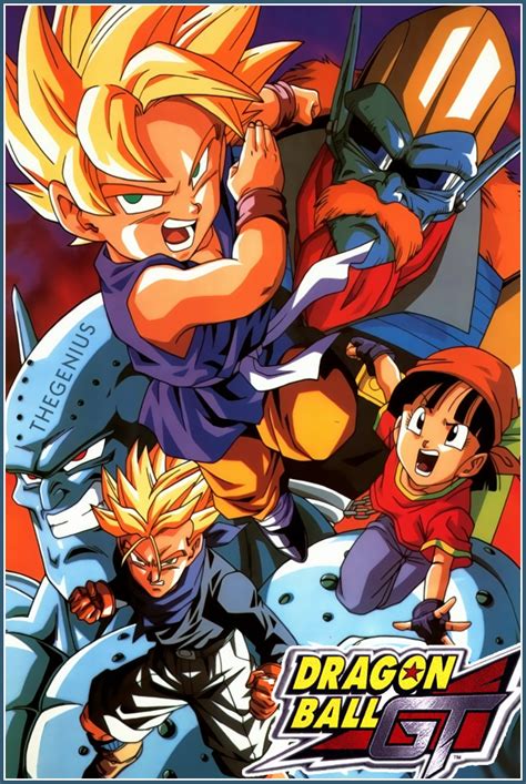 The dragon balls have been scattered to the ends of creation, and if goku, pan, and trunks can't gather them in a year's time, earth will meet with final. kkkkkkk: Dragon Ball GT