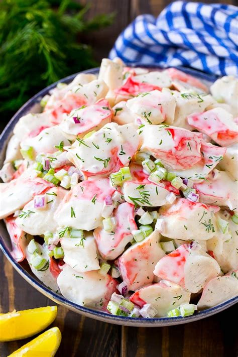 Imitation Crab Pasta Salad Recipes Deporecipe Co