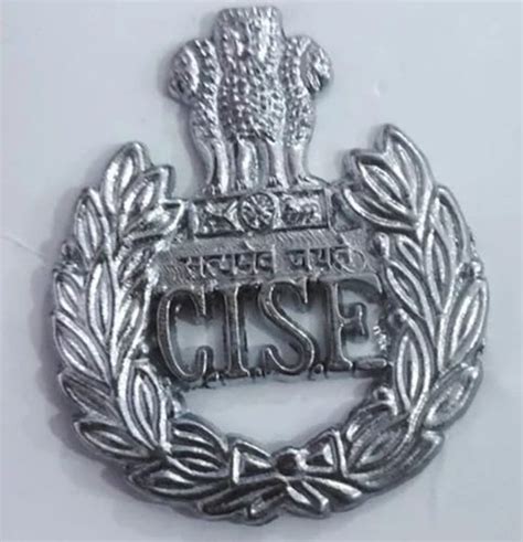 Plain Silver Cifs Metal Badge For Events Size 8 X7 Inch At Rs 22 In