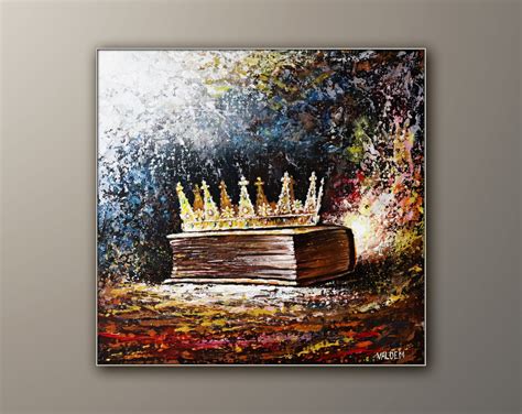 Crown Canvas Painting 451