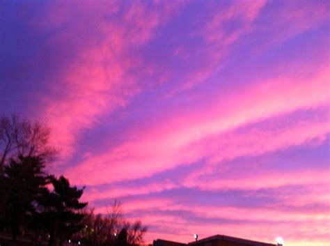 So Serene 😍 Nature Aesthetic The Sky Tonight Lilac Sky