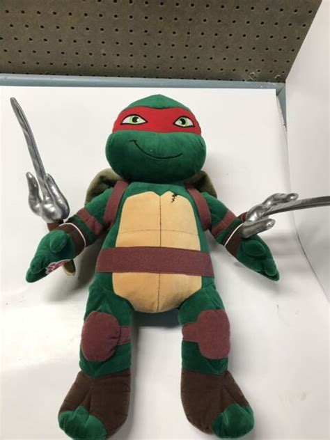 Build A Bear Raphael Teenage Mutant Ninja Turtle Stuffed Plush Inch Ebay