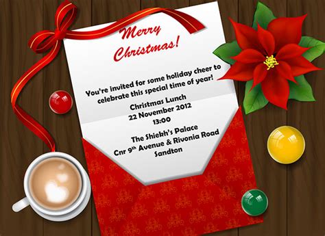 lunch invitation designs examples  psd word