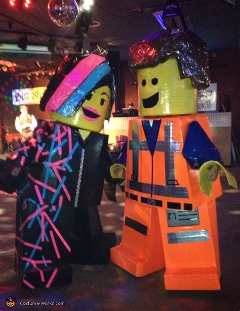 Lego Movie Emmet And Wyldstyle Couple Costume Diy Costume Guide Photo 35