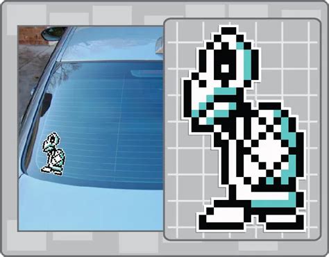 Dry Bones Sprite From Super Mario Bros 3 Vinyl Decal 1 Laptop Sticker