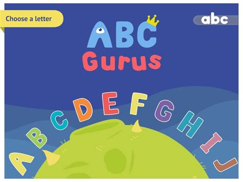 Abc Gurus Alphabet Game With Phonics Learning For Preschoolers