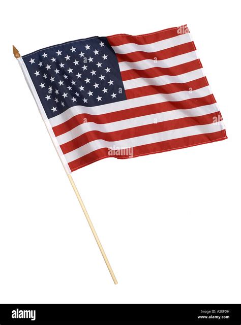 American Flag Cut Out High Resolution Stock Photography