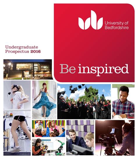 Undergraduate Prospectus 2016 By University Of Bedfordshire Issuu