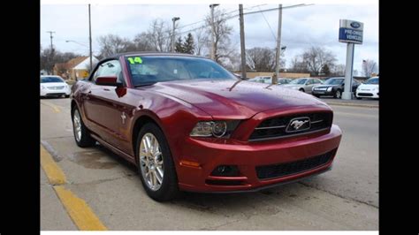 2014 Ford Mustang V6 Premium Ruby Red Metallic Tinted Clear Coat