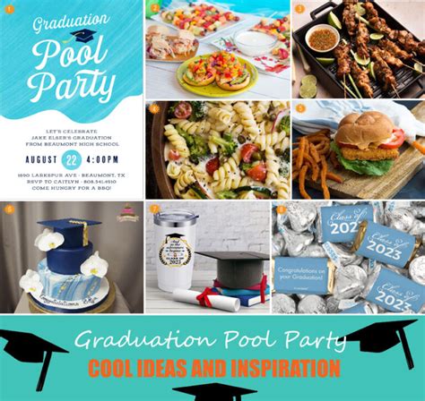 Dive Right Into A Cool Graduation Pool Party