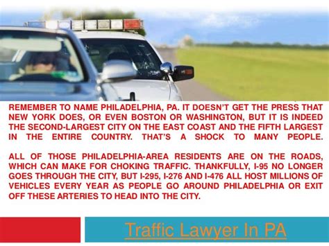 Traffic Ticket Attorneys In Pennsylvania