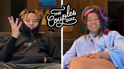 Watch Cordae And Naomi Osaka Ask Each Other 30 Questions Couples Quiz Gq