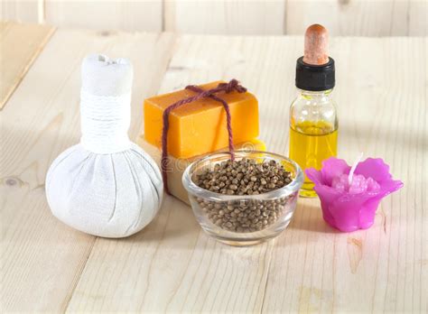 Herbal Ball Spa And Wellness Stock Image Image Of Towels Relax 53783385