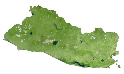 El Salvador Map Cities And Roads Gis Geography