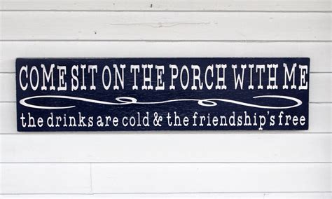 Come Sit With Me Porch Sign By Katemueninghoff On Etsy