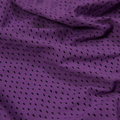 Purple Stretch Athletic Mesh Mesh Other Fabrics Fashion Fabrics