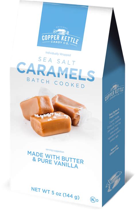 Buttery Soft Sea Salt Caramels Authentic Old Fashioned Soft