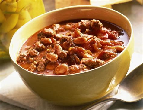It putters away in the slow cooker for the juiciest beef and rich flavor. Basic Crock-Pot Chili with Ground Beef and Beans | Recipe ...