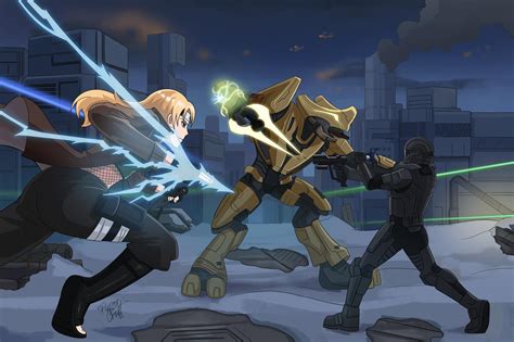 Naruo X Halo Battle Of Sofiyagrad By Papercroft On Deviantart