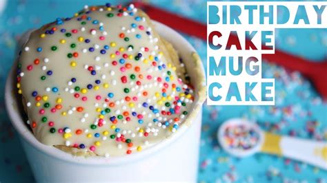 Made with coconut oil, vanilla bean and cashews, these cute birthday balls won't make you feel guilty after poppin' a few. Healthy Birthday Cake Mug Cake Recipe | How To Make A Low ...