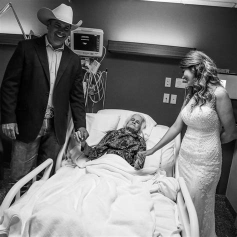 couple weds in hospital so groom s 100 year old grandma won t miss ceremony abc news