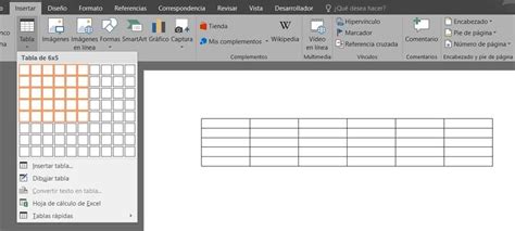 Word Crear Y Editar Tablas En Word Saber Programas Zohal