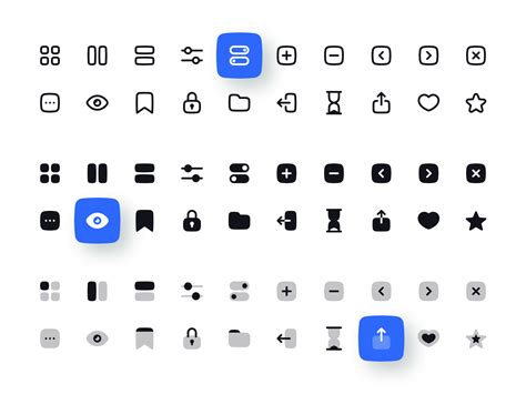 User Interface Icon Set By Dima Groshev 123done On Dribbble