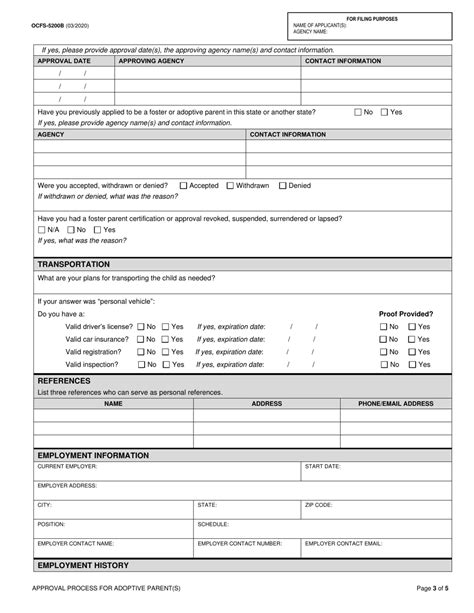 Form Ocfs 5200b Fill Out Sign Online And Download Printable Pdf New