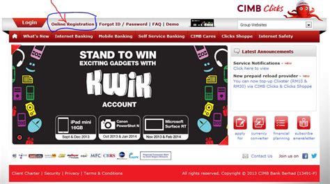 It has over 40000 staff employees in 17 different locations. KhAsYrAf_91: Step by Step Online Registration CIMB Clicks