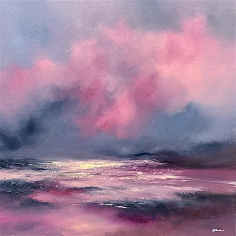 Ocean Haze By Alison Johnson Limited Edition Oil At Collectors Prints