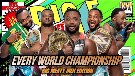 Every Big E Wwe Championship Victory Big Meaty Men Slapping Meat