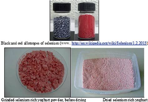 1 Black And Red Allotropes Of Selenium And Production Of Selenium