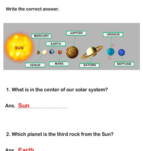 Solar System Worksheets 5th Grade Martin Lindelof