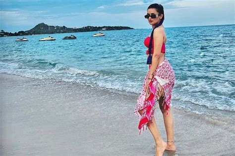 Avneet Kaur Steams Up The Beach In A Vibrant Pink Bikini Fans Left Awestruck