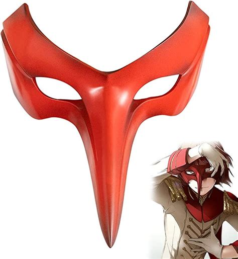Tiff K P5 Persona 5 Mask Goro Akechi Half Face Mask Decorative Mask