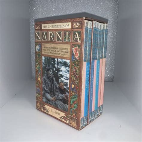 The Chronicles Of Narnia 7 Book Box Set 1988 Ed Cs Lewis Fantasy