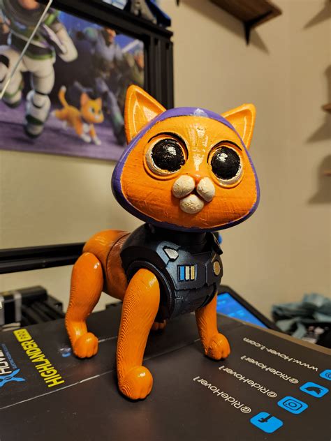3d Printing Buzz Lightyear Robotic Cat Sox Disney • Made With Ender 3 V2 Pro・cults