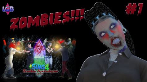 The Sims 4 Zombie Apocalypse Mod 1 Youtube