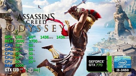 Assassin S Creed Odyssey Gtx Gb I Gb Ram Youtube