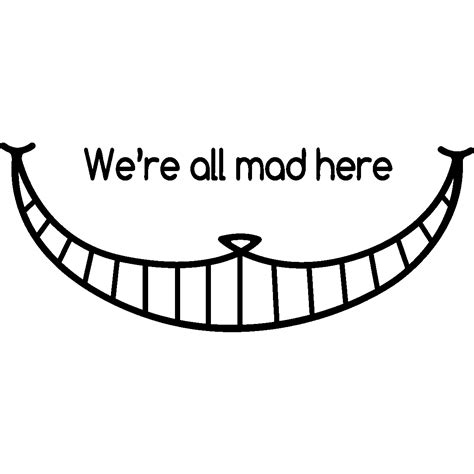 Wall Decals For Kids Cheshire Cat Smile Wall Decal Ambiance