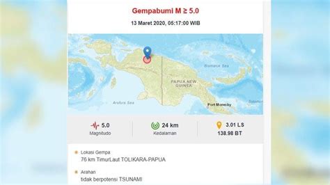 Berikut ini adalah data tabel gempa bumi terkini yang diterbitkan oleh bmkg. BREAKING News, Gempa Terjadi Pagi Hari Ini Jumat 13 Maret ...
