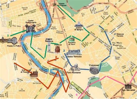 Con Nuestras Mapas Para Visitar Roma Podrás Descubrir El Rostro Más