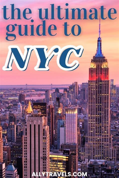 Consider This The Ultimate Travel Guide To Navigating New York City