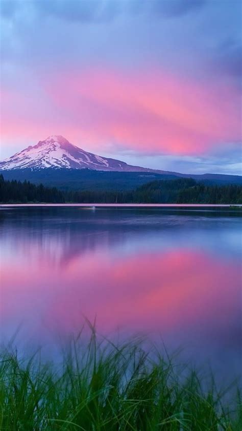 1080x1920 1080x1920 Mountain Reflections Nature Sunset For Iphone