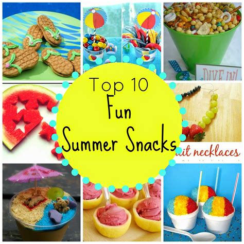 Barnabas Lane Top 10 Fun Summer Snacks