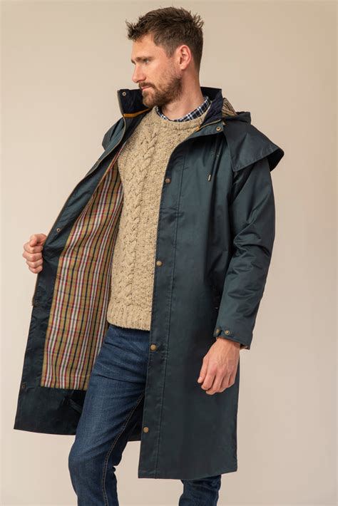 Stockman Waterproof Overcoat Mens Raincoats Target Dry