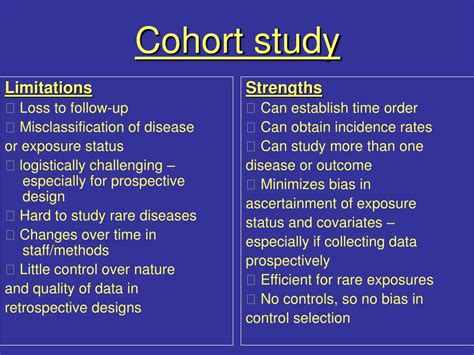 Ppt Cohort Study Powerpoint Presentation Free Download Id4284616