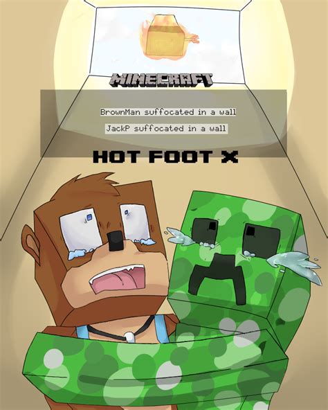 Things To Do In Minecraft Hot Foot X Mg By Pikaiscool On Deviantart