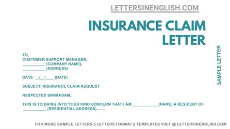 Intimation Letter To Insurance Company For Vehicle Accident Sample